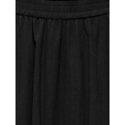 ONLY Tizana Lang Nederdel - Sort