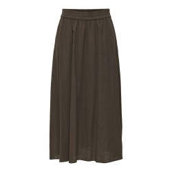 ONLY Tizana Lang Nederdel - Chocolate Martini