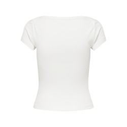 ONLY Fenja S/S Boatneck Top - Cloud Dancer
