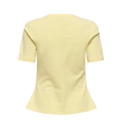 JDY Eva S/S Top - French Vanilla