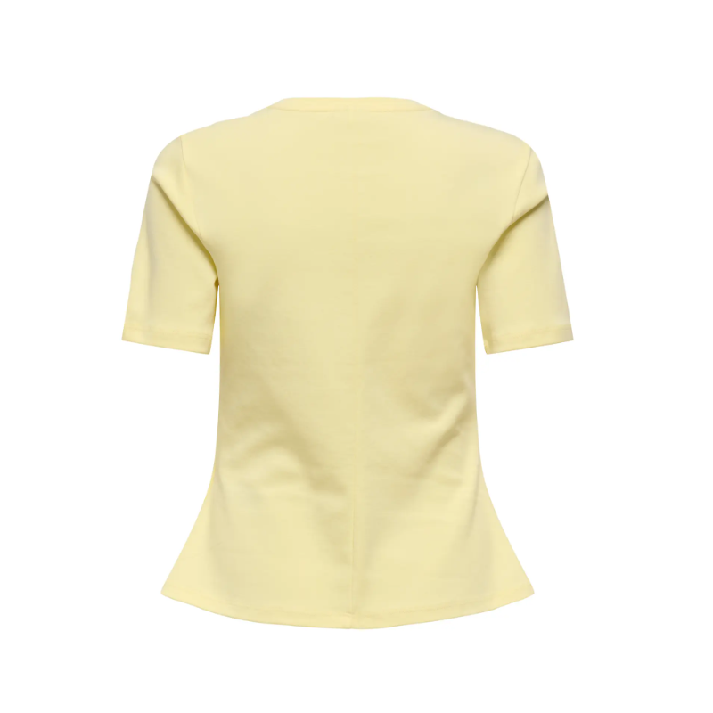 JDY Eva S/S Top - French Vanilla