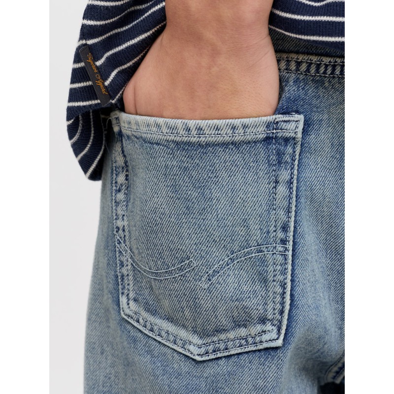 JAKC & JONES Alex Baggy Fit Jeans - Blue Denim