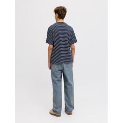 JAKC & JONES Alex Baggy Fit Jeans - Blue Denim