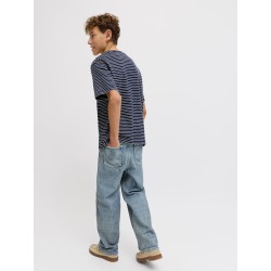 JAKC & JONES Alex Baggy Fit Jeans - Blue Denim