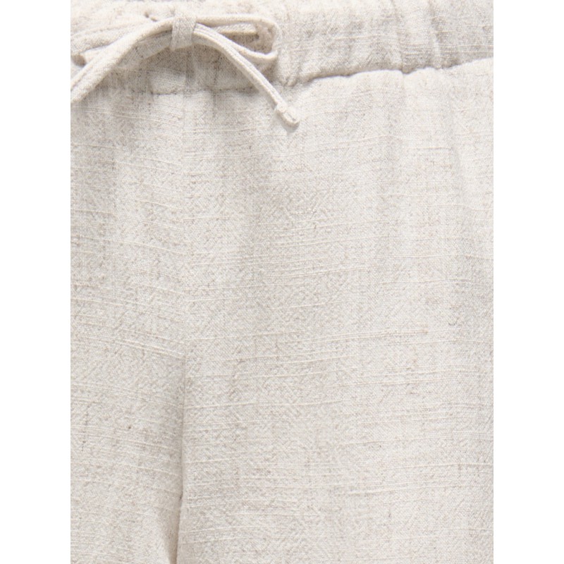 KIDS ONLY Siesta Loose Hør Shorts - Moonbeam