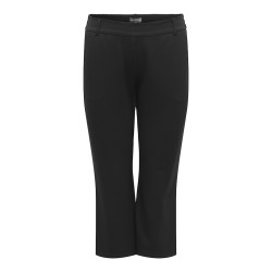 ONLY CARMAKOMA Goldtrash HW Straight Culotte Bukser - Sort