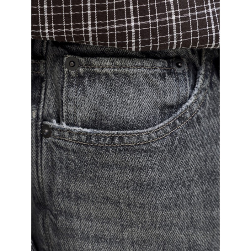 JACK & JONES Alex Baggy Denim Shorts - Black Denim / AM 399