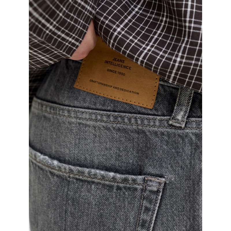 JACK & JONES Alex Baggy Denim Shorts - Black Denim / AM 399