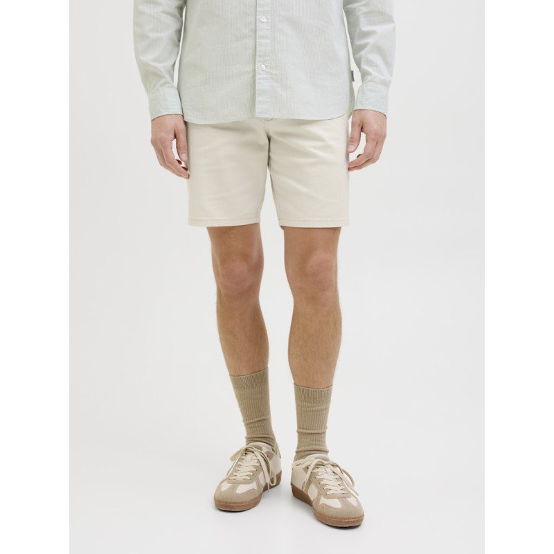 JJ REBEL Sharp Chino Shorts - Moonbeam