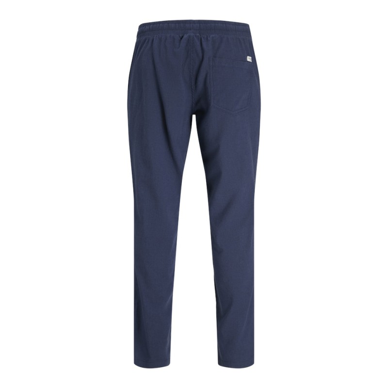 JACK & JONES PLUS Stace Breeze Hør Bukser - Sky Captain