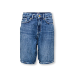 ONLY & SONS Fade Loose Denim Shorts - Medium Blue Denim