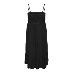 ONLY CARMAKOMA Zelina Smock 3 i 1 Kjole -Sort
