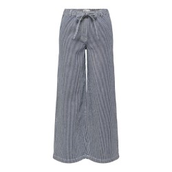 JDY Nikita MW Bredre Snøre Bukser - Black Iris