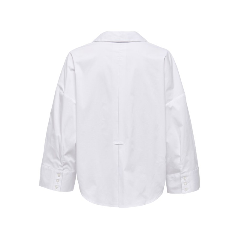 JDY Mio 7/8 Skjorte - Hvid