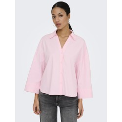 JDY Mio 7/8 Skjorte - Chalk Pink