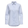 JDY Mio L/S Skjorte - Cashmere Blue/Hvide Striber