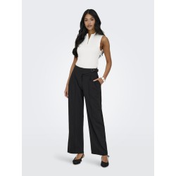 JDY Geggo Buckle Straight Bukser - Sort