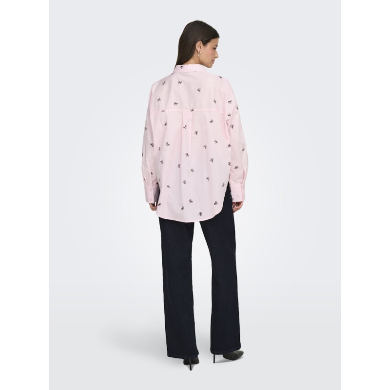 JDY Nelly L/S Loose Skjorte - Ballerina