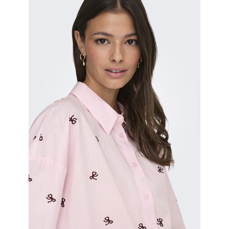 JDY Nelly L/S Loose Skjorte - Ballerina