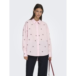 JDY Nelly L/S Loose Skjorte - Ballerina