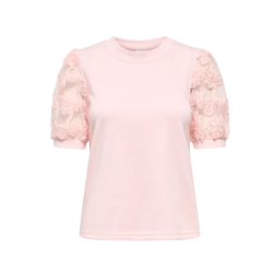 JDY Fairview Sweat Top - Chalk Pink