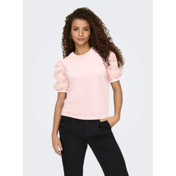 JDY Fairview Sweat Top - Chalk Pink