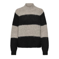 JDY Zoey Raglan Strik - Chateau Gray/Black
