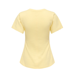 ONLY Marie Ruching T-shirt - Sunlight