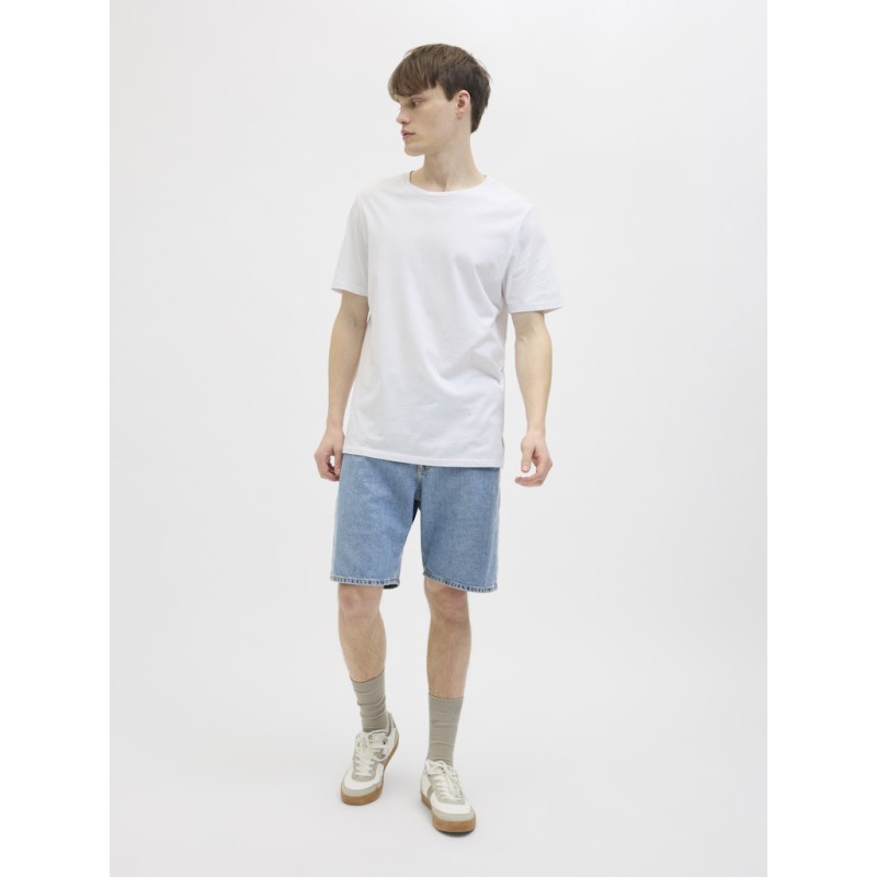 JACK & JONES Taylor Relaxed Denim Shorts - Blue Denim