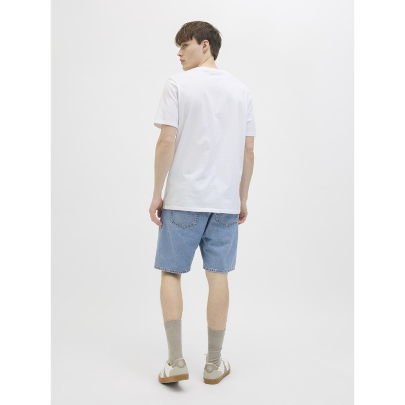 JACK & JONES Taylor Relaxed Denim Shorts - Blue Denim