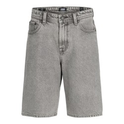 JACK & JONES Junior Alex Baggy Shorts - Grey Denim