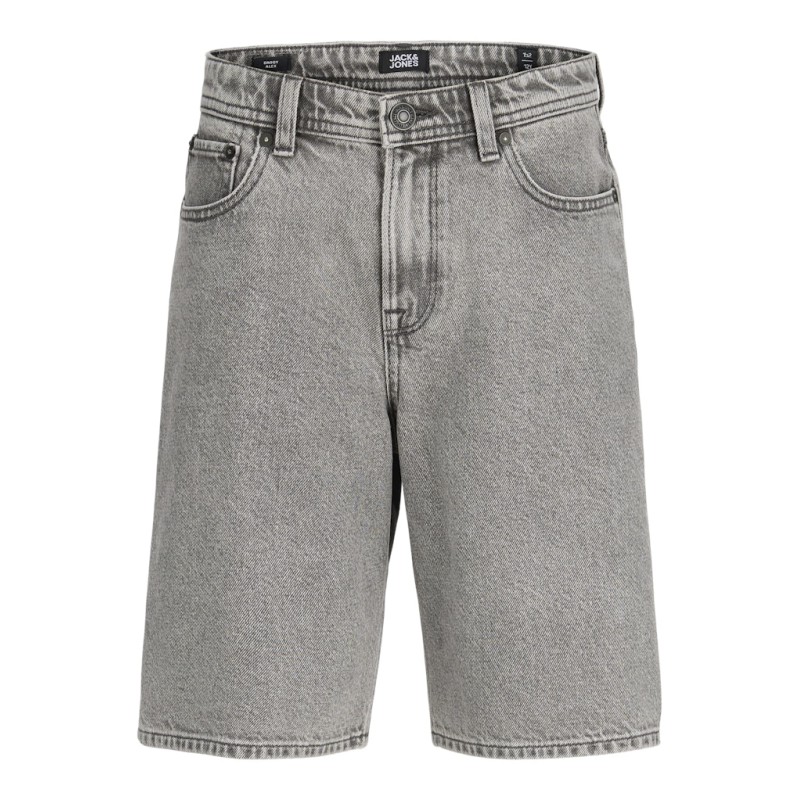 JACK & JONES Junior Alex Baggy Shorts - Grey Denim