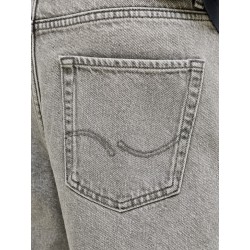 JACK & JONES Junior Alex Baggy Shorts - Grey Denim