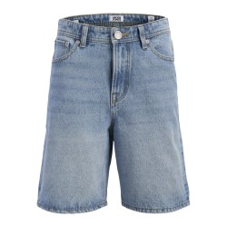 JACK & JONES Junior Tony Relaxed Denim Shorts - Light Blue Denim