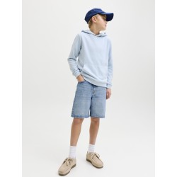 JACK & JONES Junior Tony Relaxed Denim Shorts - Blue Denim