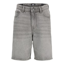 JACK & JONES Junior Tony Relaxed Denim Shorts - Grey Denim