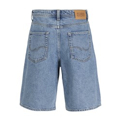 JACK & JONES Junior Alex Baggy Denim Shorts - Blue Denim