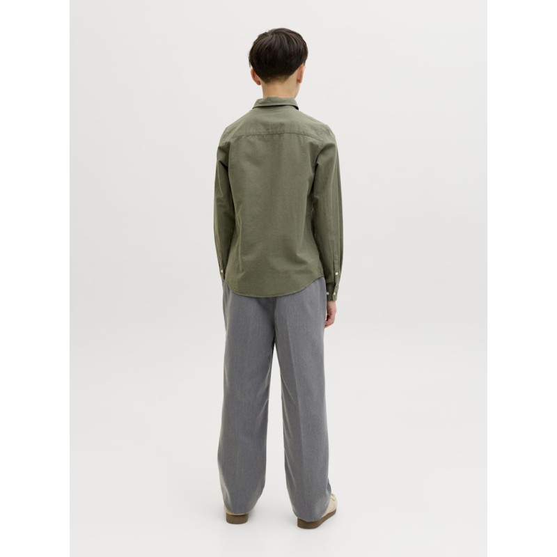 JACK & JONES Junior Bill Toby Chino Bukser - Grey Melange