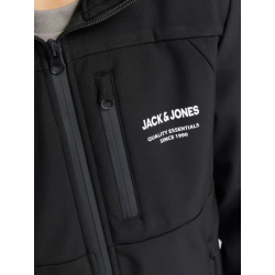 JACK & JONES Junior Theo Softshell Jakke - Sort