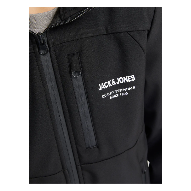 JACK & JONES Junior Theo Softshell Jakke - Sort