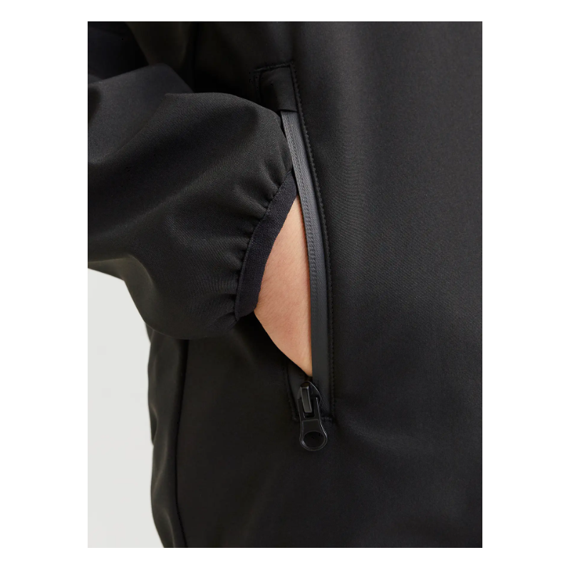 JACK & JONES Junior Theo Softshell Jakke - Sort