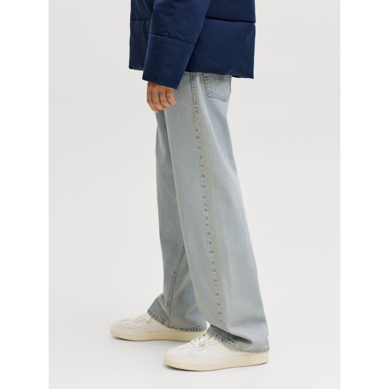 JACK & JONES Junior Alex Baggy Original Jeans - Blue Denim