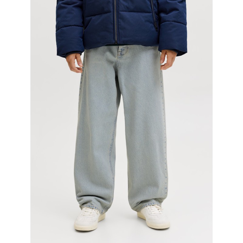 JACK & JONES Junior Alex Baggy Original Jeans - Blue Denim