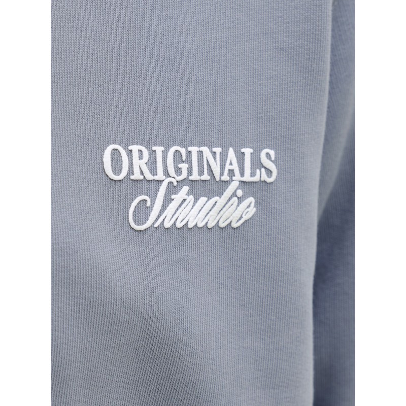 JACK & JONES JUNIOR Norrebro Typo Hoodie - Tradewinds