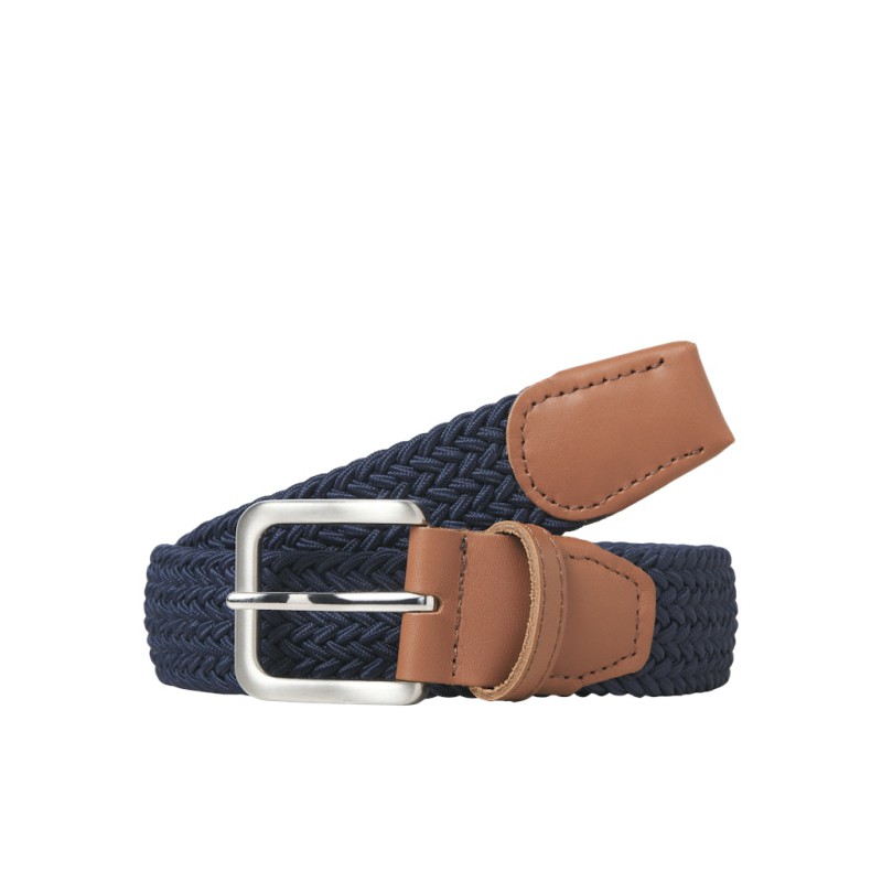 JACK &JONES Junior Woven elastik Bælte - Navy Blazer