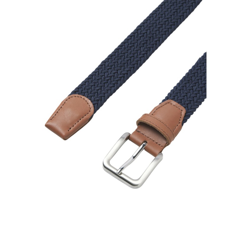 JACK &JONES Junior Woven elastik Bælte - Navy Blazer