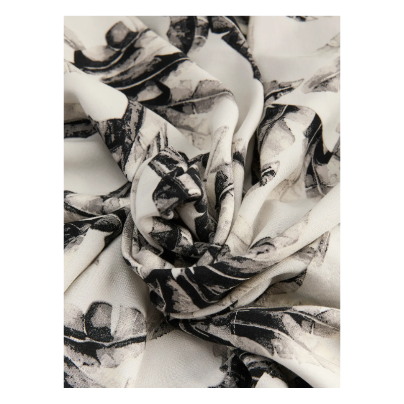 JACK & JONES Plus Mocochrome Resort Skjorte - Glacier Gray