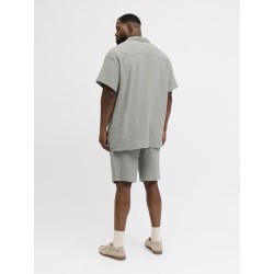 JACK & JONES Plus Nantucket Double Cloth Skjorte - Seagrass