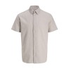JACK & JONES Plus Breeze Hør S/S Skjorte - String