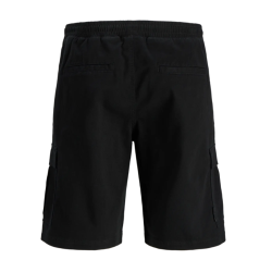 JACK & JONES Plus Cole Dylan Cargo Shorts - Sort